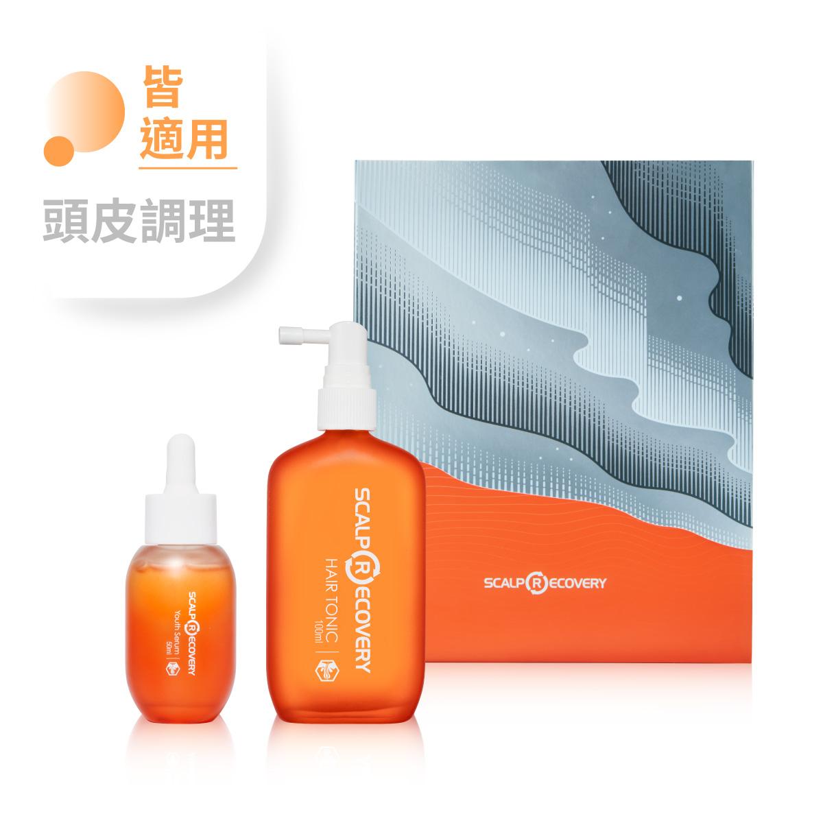 【髮肌逆時青春禮盒組 - 經典沙龍】