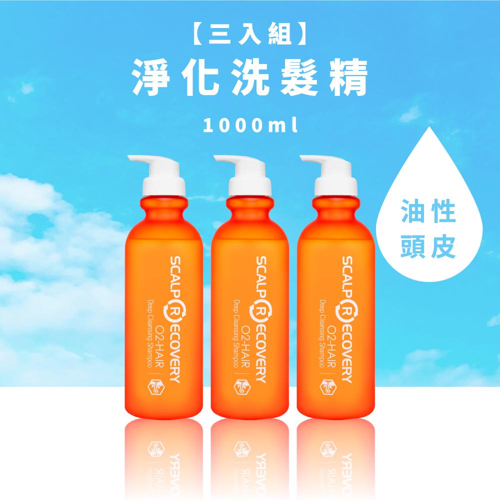 【三入組】淨化洗髮精1000ml
