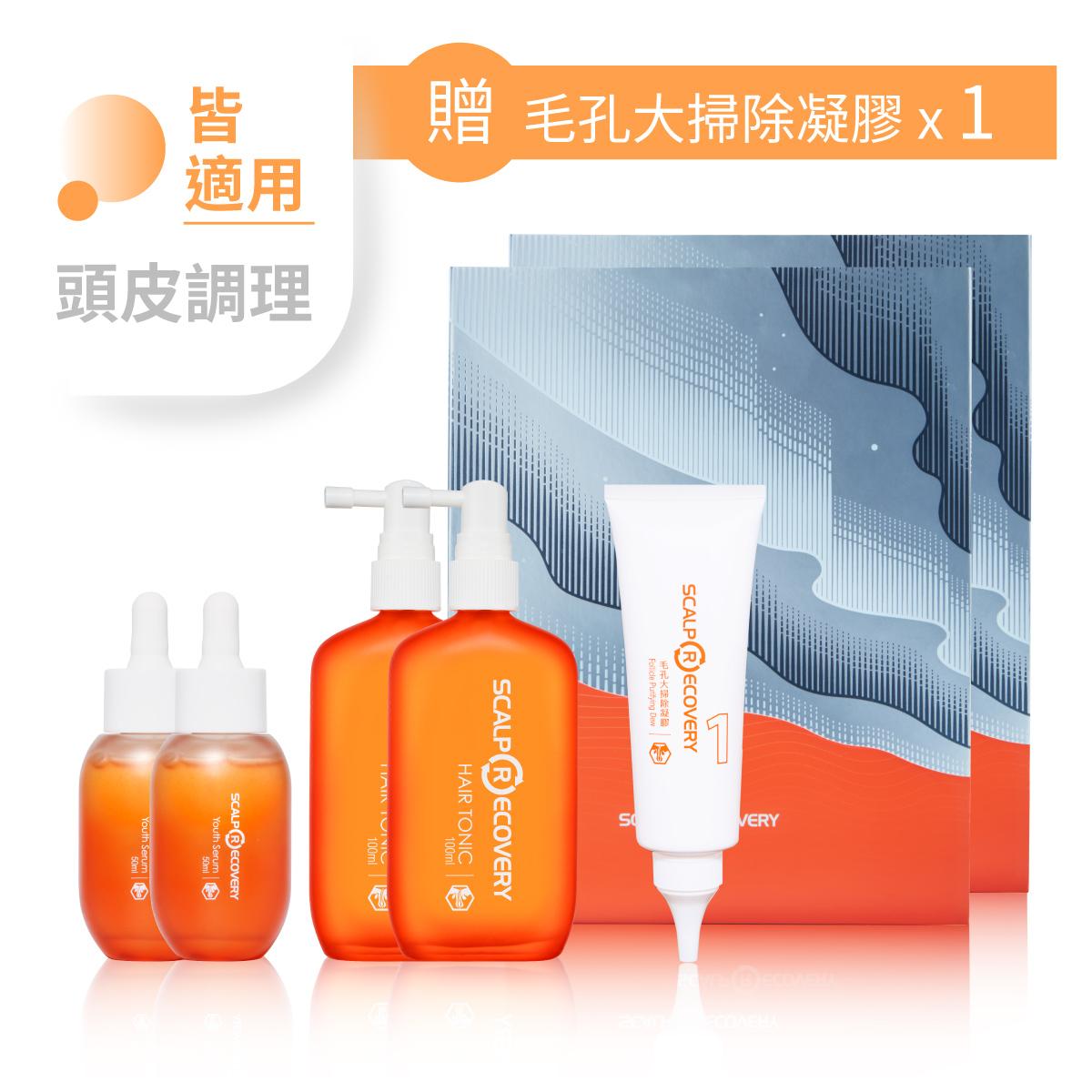 髮肌逆時青春禮盒-二入組 【沙龍系列】